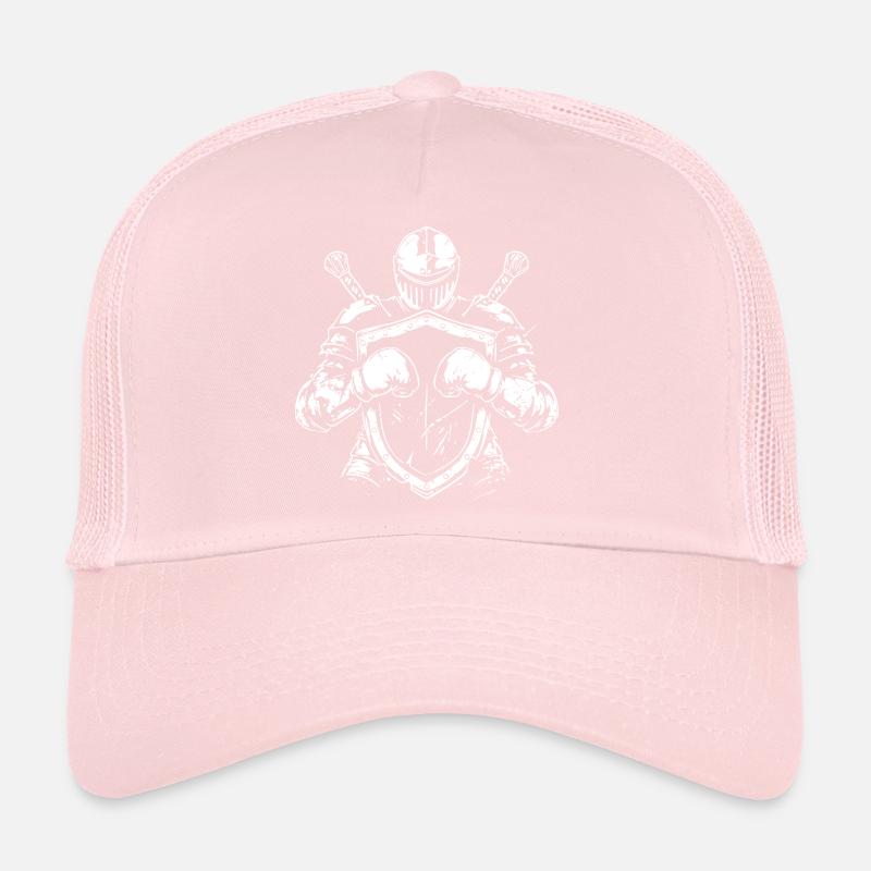 Guerrier avec bouclier et épée Casquette trucker 