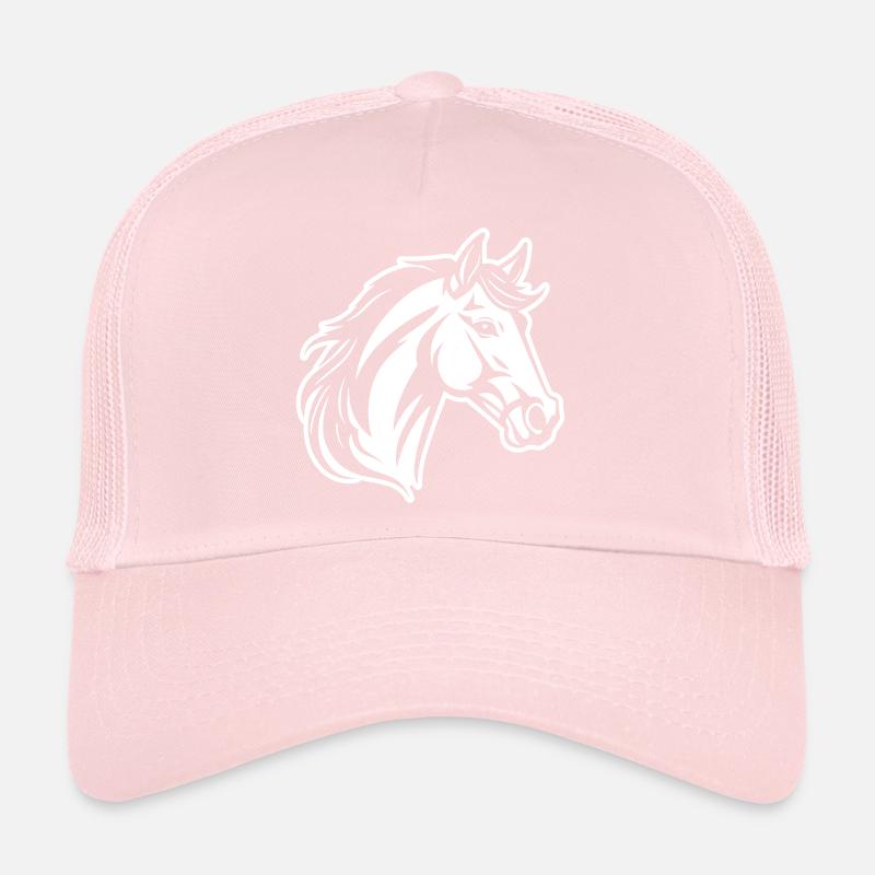 Tête de cheval Casquette trucker 