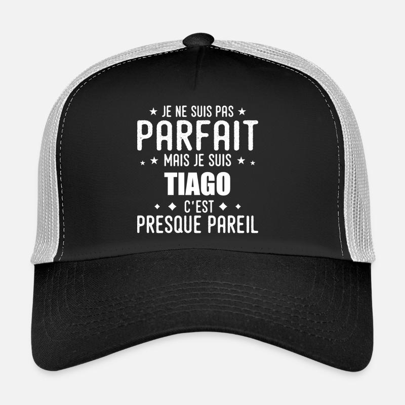 Tiago: authentisch, unvollkommen, oberflächlich, perfekt Trucker Cap