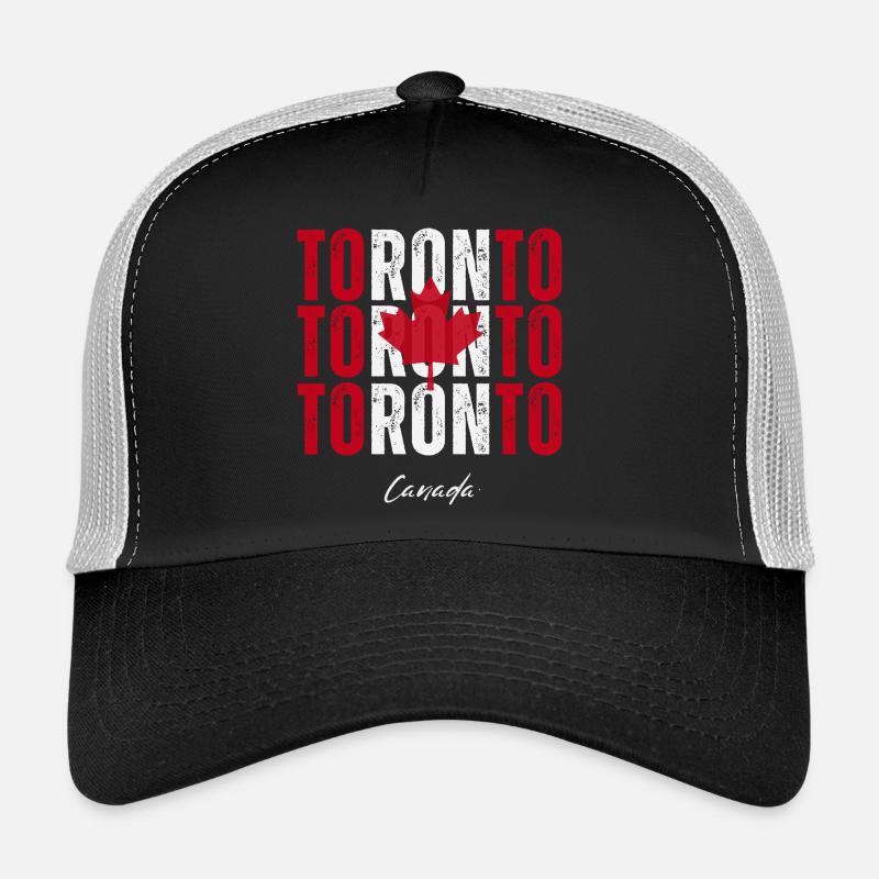 Toronto, Canada, j’adore Toronto Casquette trucker 