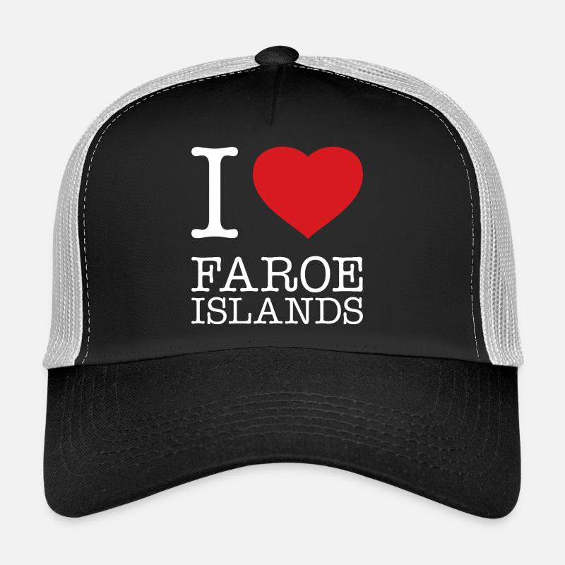 j’adore Îles Féroé Casquette trucker 