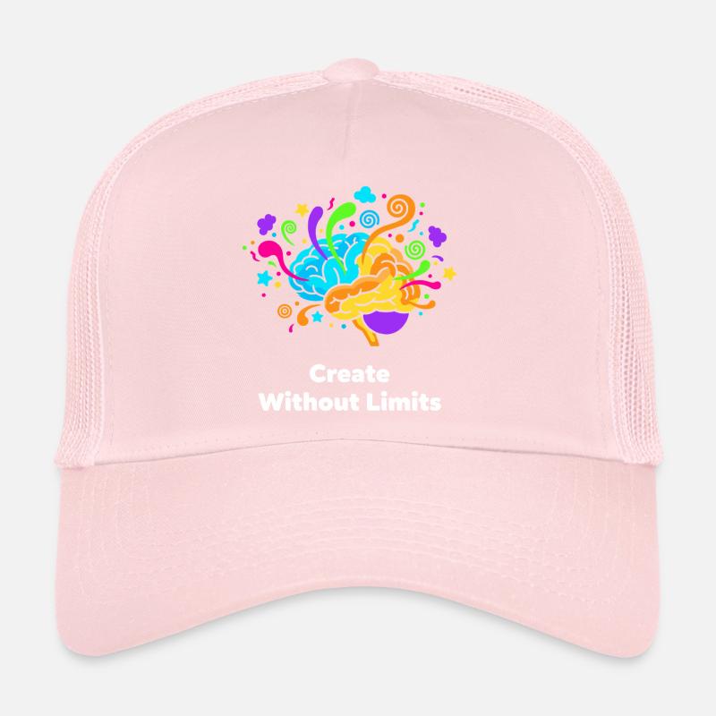 De l’art cérébral créatif sans limites Casquette trucker 