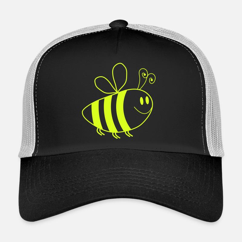 Honigbiene Cartoon Trucker Cap