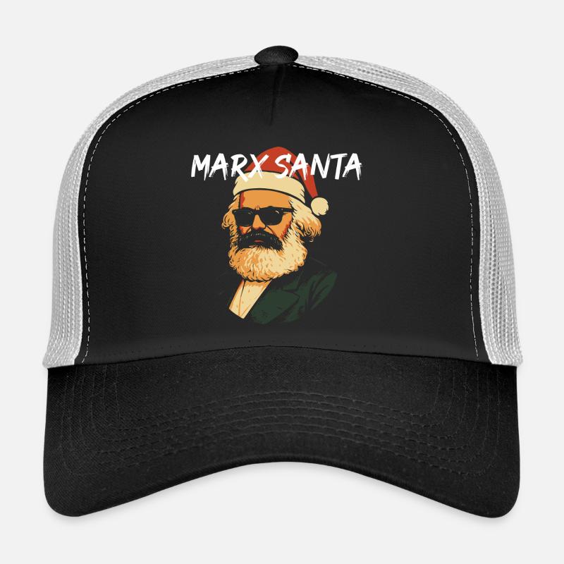 Marx Santa Icon Tee Trucker Cap