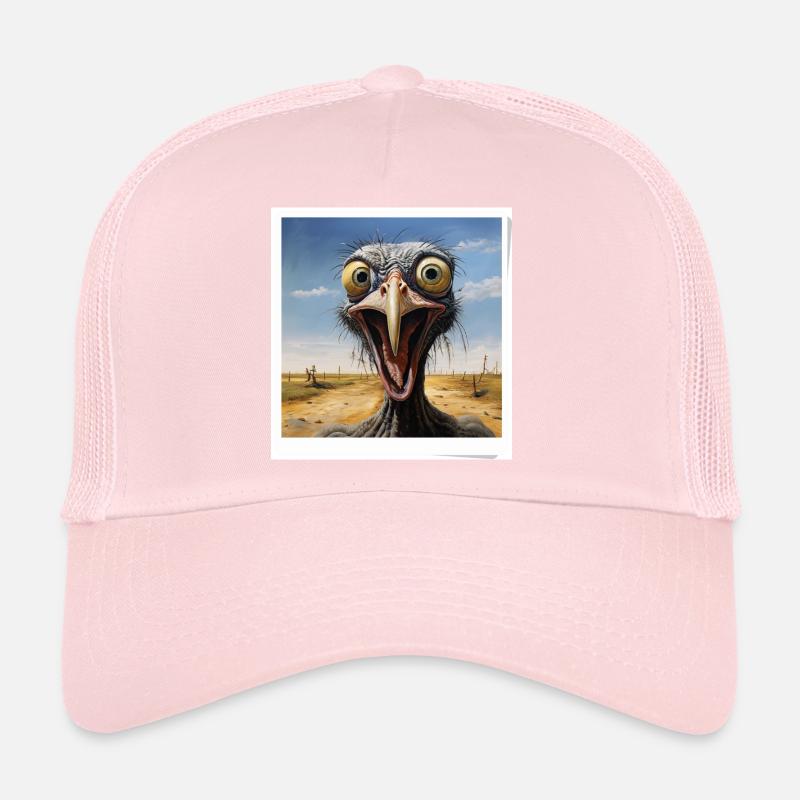 Bouquet hurlant dans le désert Casquette trucker 