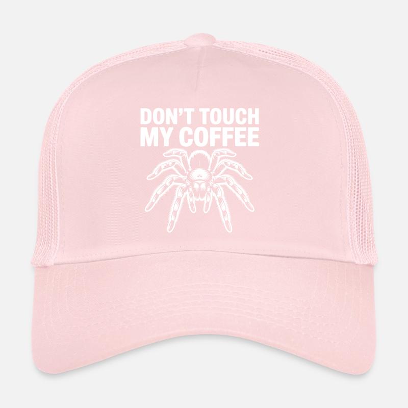 Don't Touch My Coffee Spinne Trucker Cap