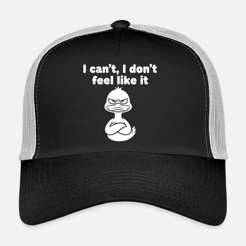 Fauler Enten Spruchmotiv Trucker Cap
