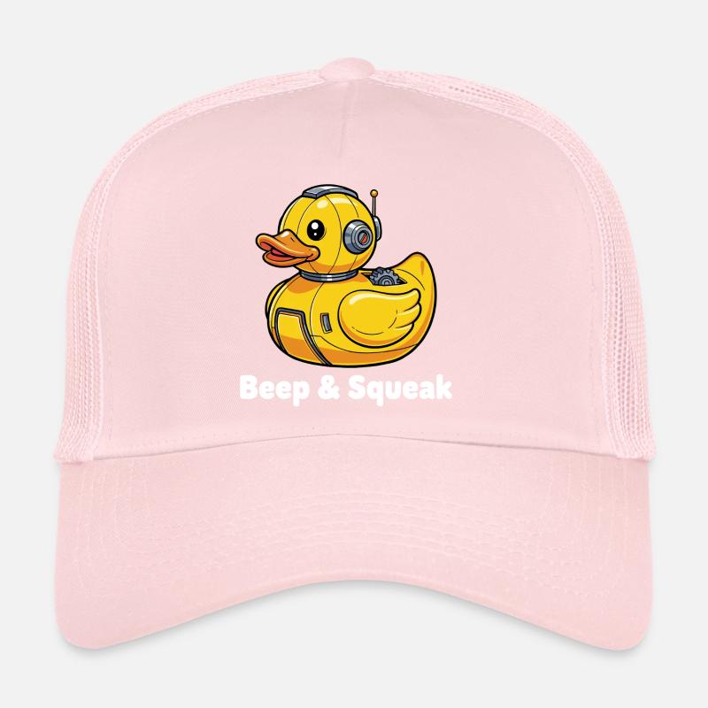 Beep & Squeak Robot Duck Trucker Cap