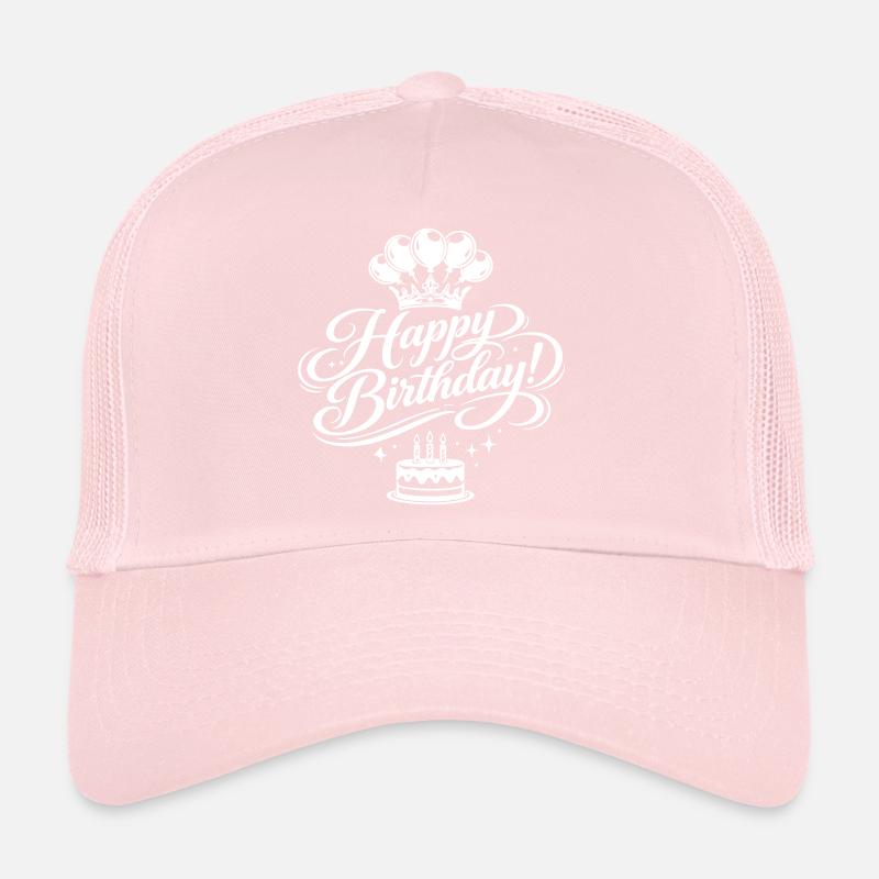 Joyeux anniversaire Casquette trucker 