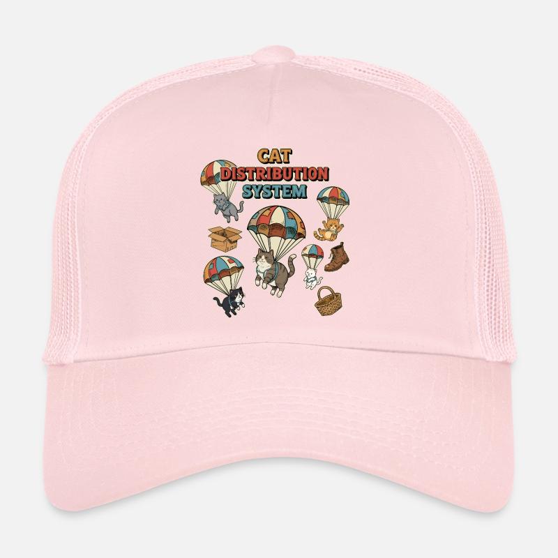 Système de distribution des chats Casquette trucker 