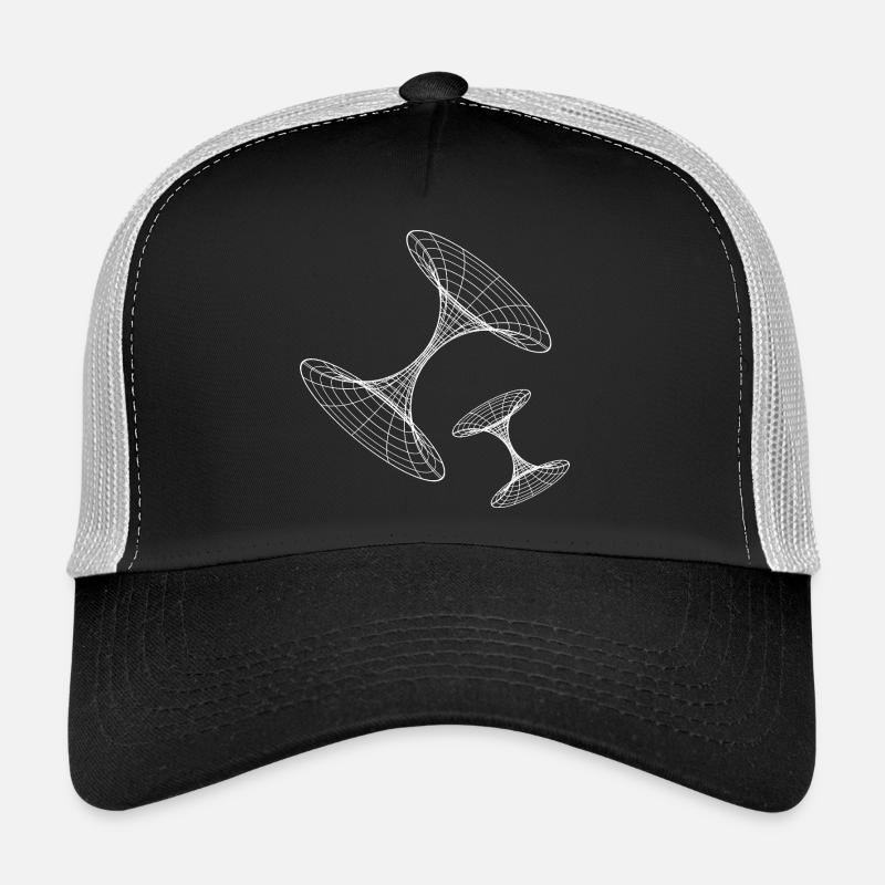 Drahtgitter-Wirbelgeometrie Trucker Cap