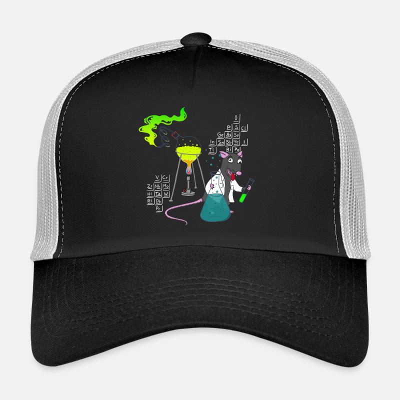 Lab Rat Chaotic Chemistry Trucker Cap