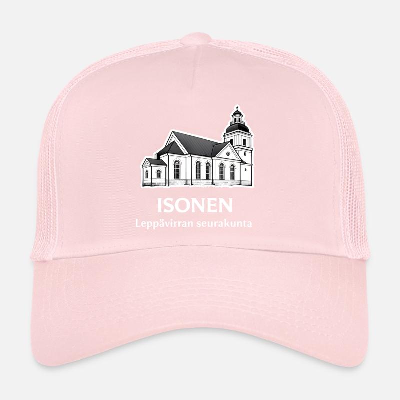 Église d’Isonen Leppävirta Casquette trucker 