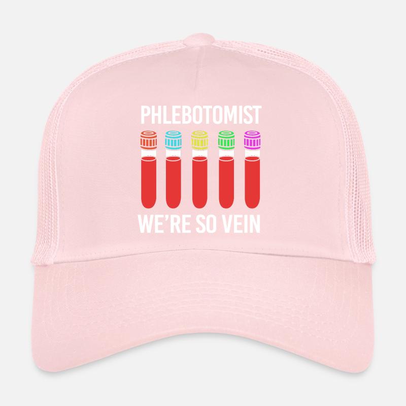 Phlebotomist Nurse Nurse Blood Sampling Trucker Cap