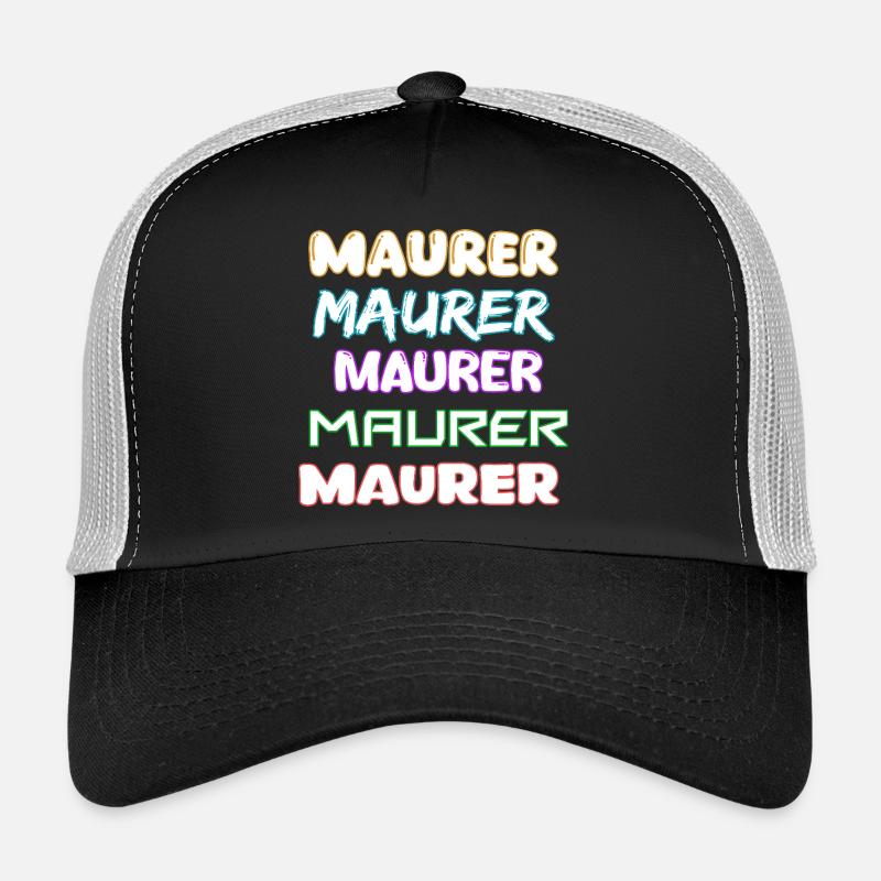 Beruf Maurer Trucker Cap