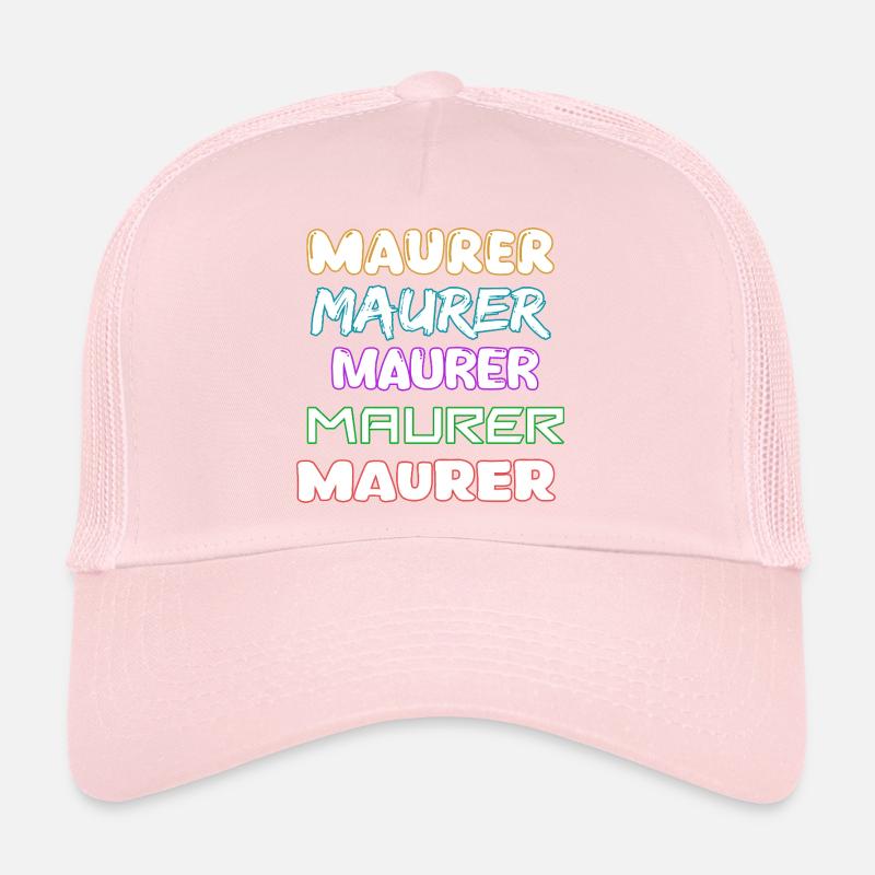 Profession : Maçon Casquette trucker 