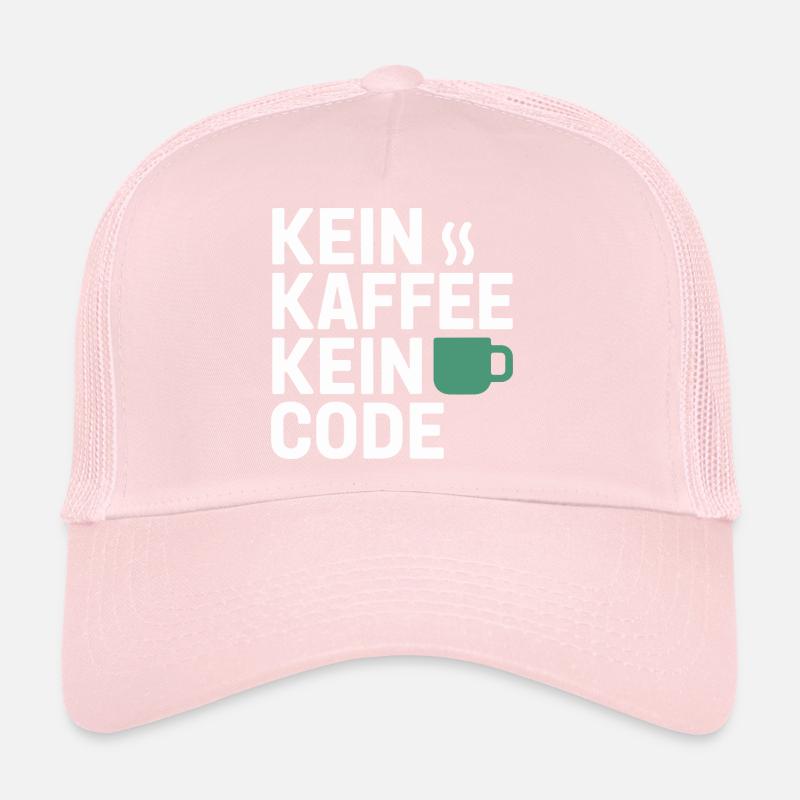 No Coffee No Code Programmeur Informaticien Casquette trucker 