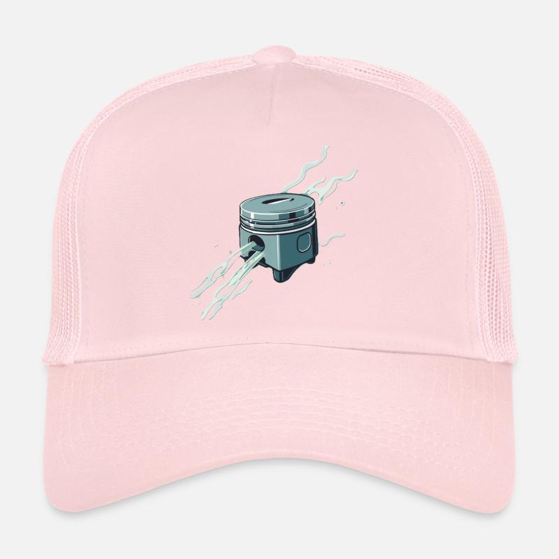Piston Flame Trucker Cap