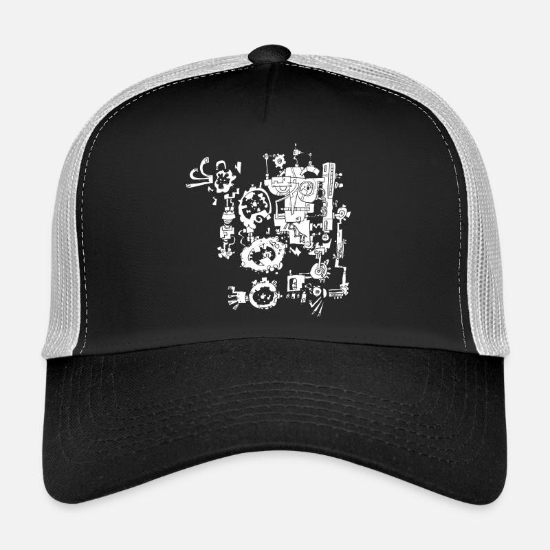 rusty machine Trucker Cap