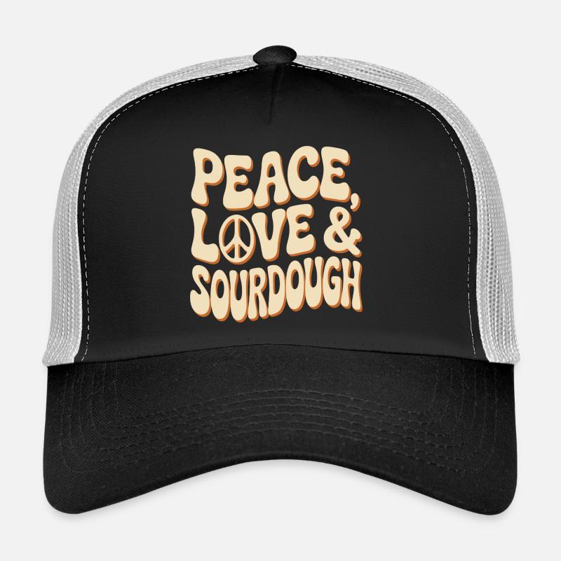 Friedensliebe Sauerteig-Tee Trucker Cap