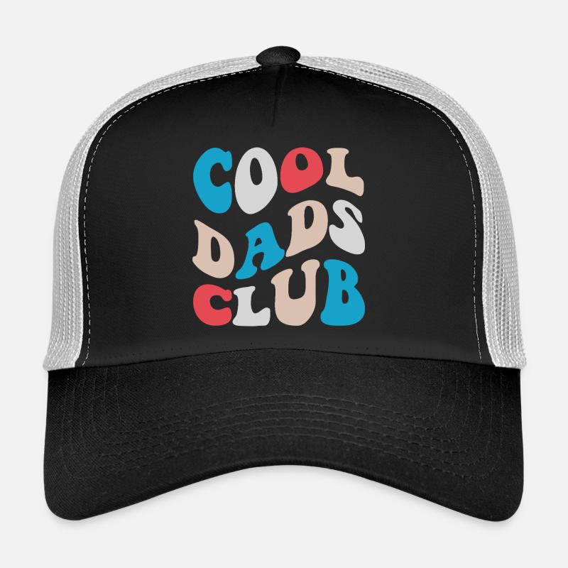 Cool Dads Club Retro Typo Trucker Cap