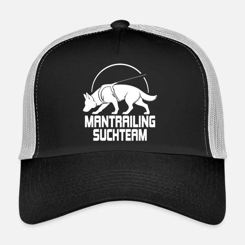 Deutscher Schäferhund Mantrailing Suchteam Hunde Trucker Cap