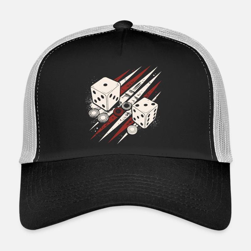 Backgammon | Board Game | Gift Trucker Cap