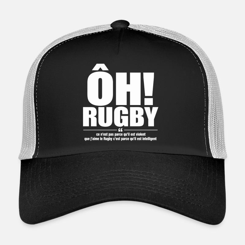 rugby intelligent Casquette trucker 
