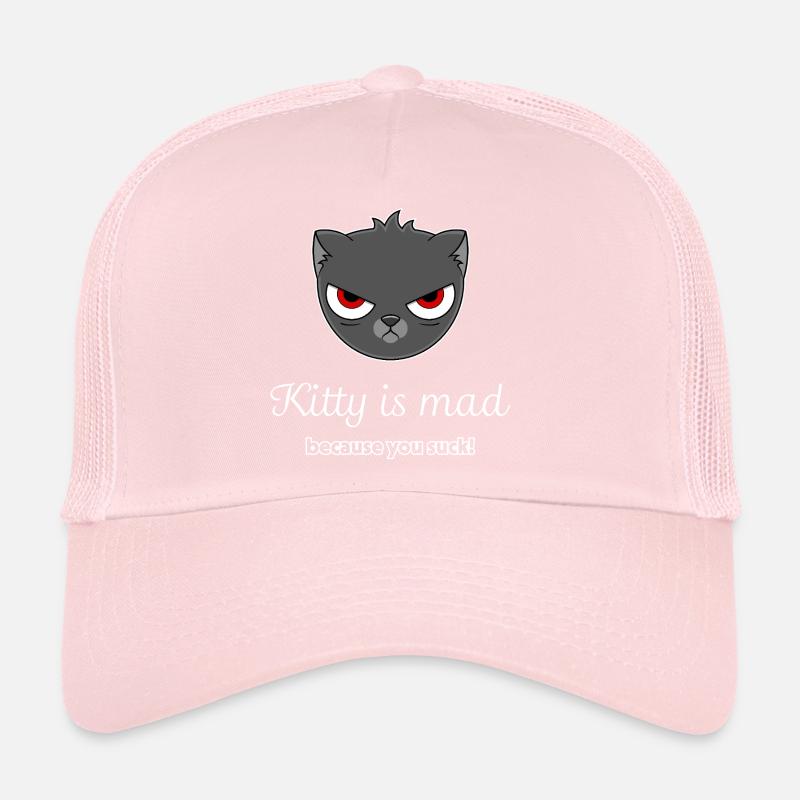 chat offensé Casquette trucker 