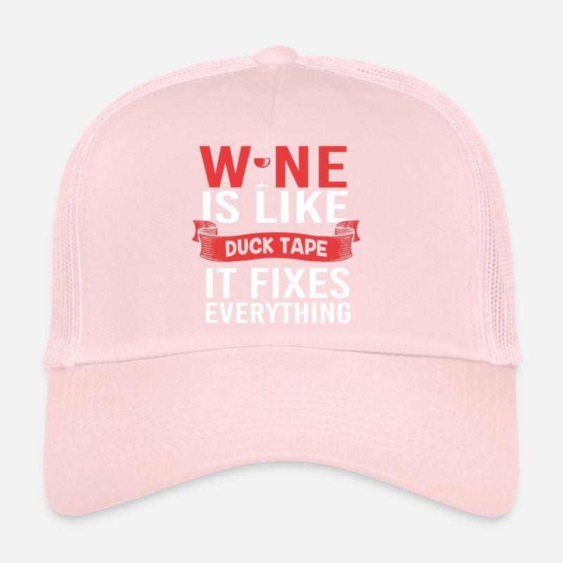 Vin, sommelier, gourmet Casquette trucker 