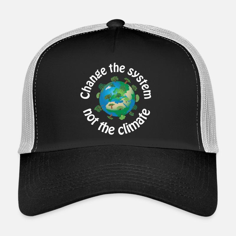 Changer le système, pas le climat Casquette trucker 