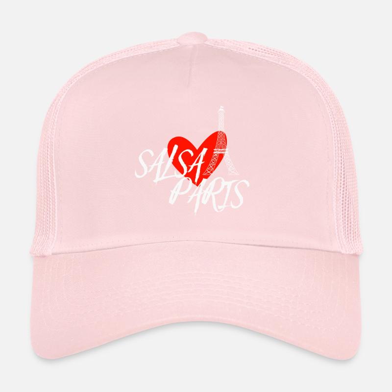 Salsa Paris white Danceshirt Trucker Cap