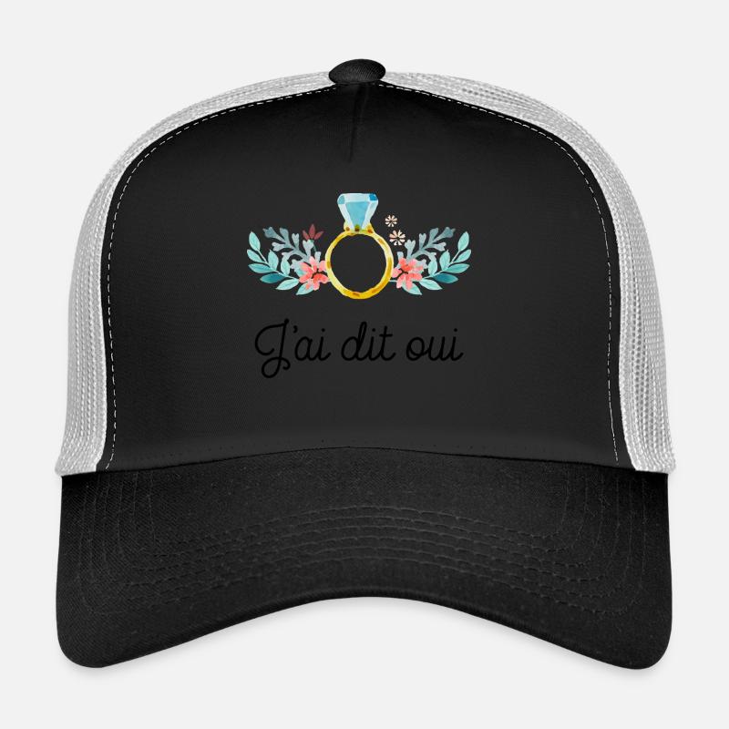 j ai dit oui evjf mariage Casquette trucker 