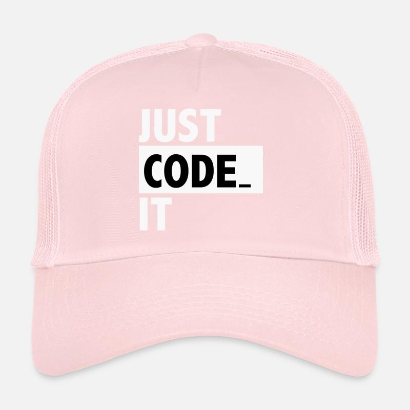 just code it Casquette trucker 