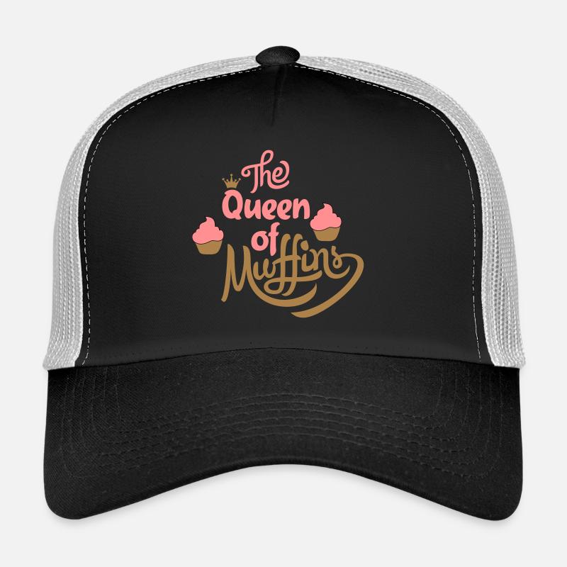 Muffins - Trucker Cap - Schwarz/Steingrau