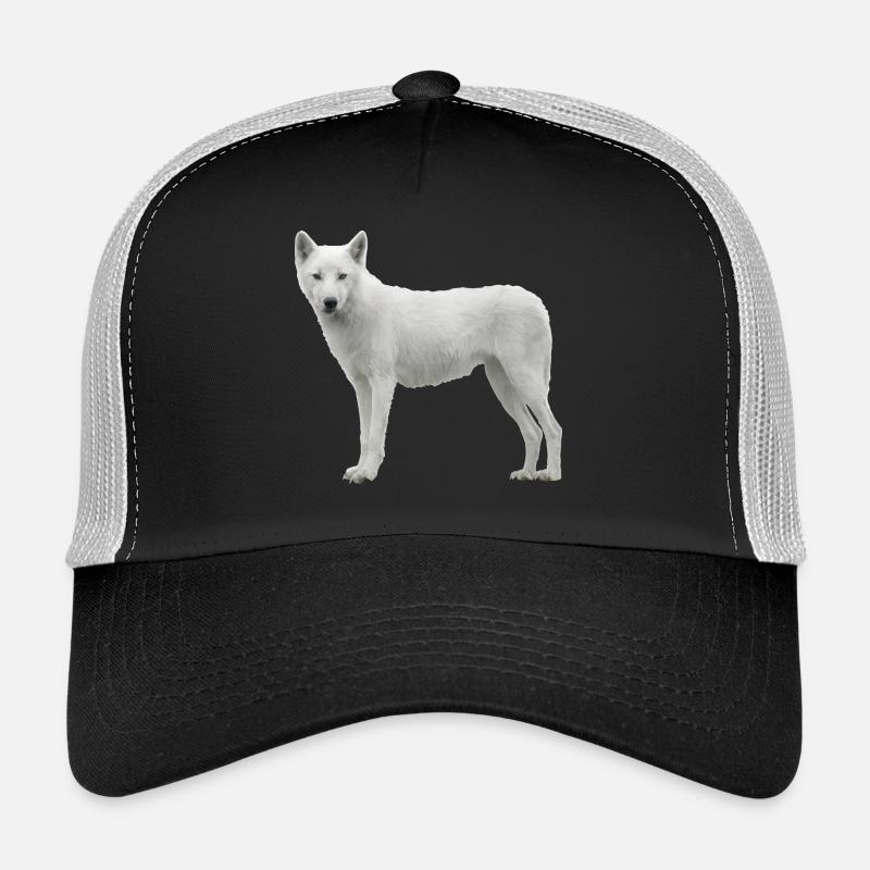 Wolf - Trucker Cap - Schwarz/Steingrau