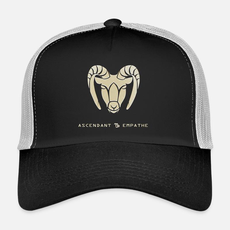 Capricorn - Trucker Cap - black/stone grey