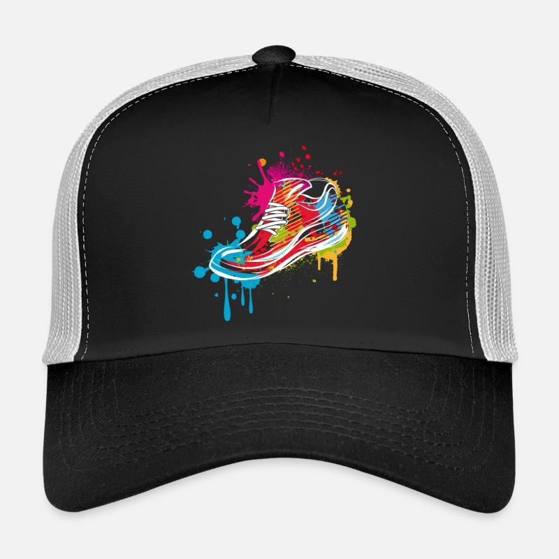 Graffiti Sneaker Casquette trucker 