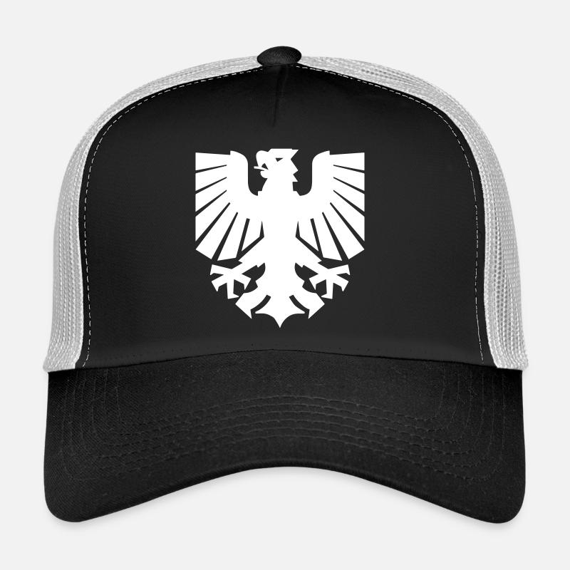 Dortmund - Dortmunder Adler - Trucker Cap - Schwarz/Steingrau