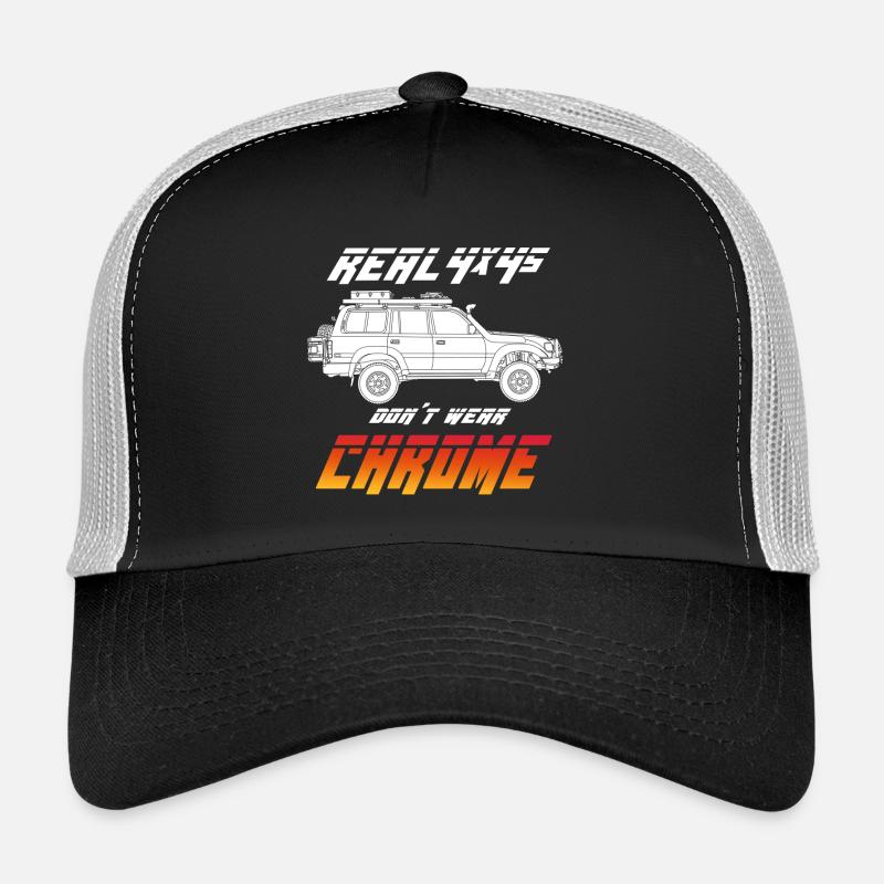 Landcruiser - Trucker Cap - Schwarz/Steingrau