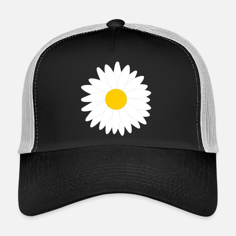 Blume weiß weiße Blumen Geschenk Muttertag Mutter Trucker Cap