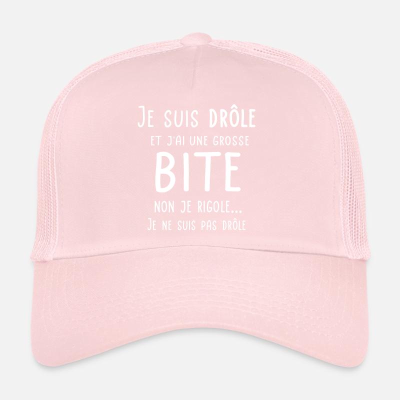 Je suis drôle et j'ai une grosse bite Casquette trucker 