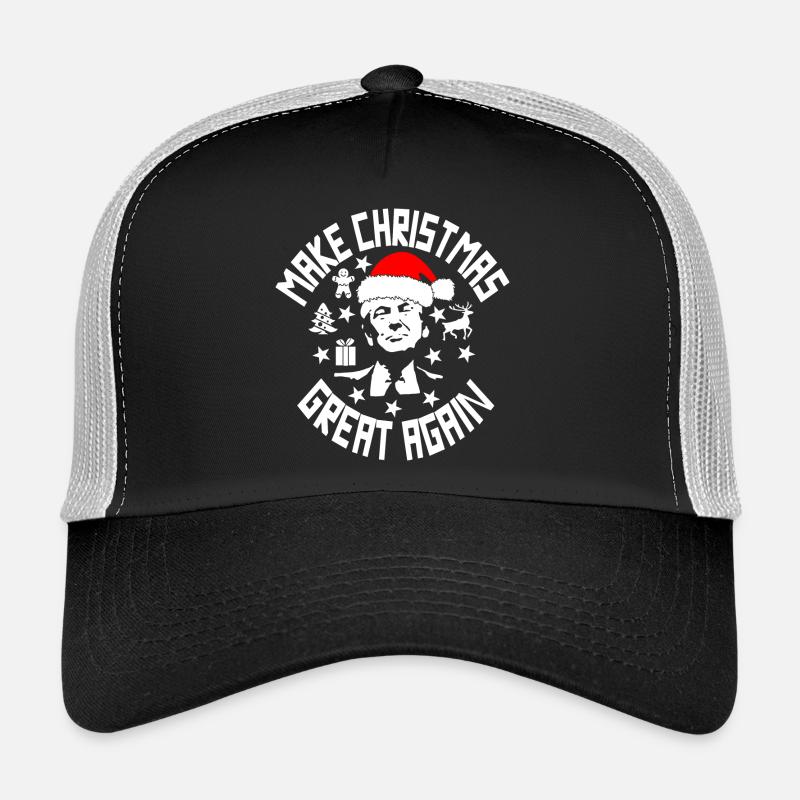 CHRISTMAS - Trucker Cap - black/stone grey