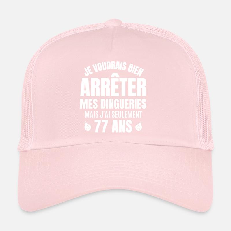 anniversaire 77 ans, anniversaire Casquette trucker 