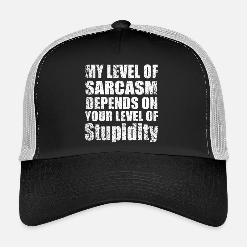 Cool Quote - Trucker Cap - black/stone grey