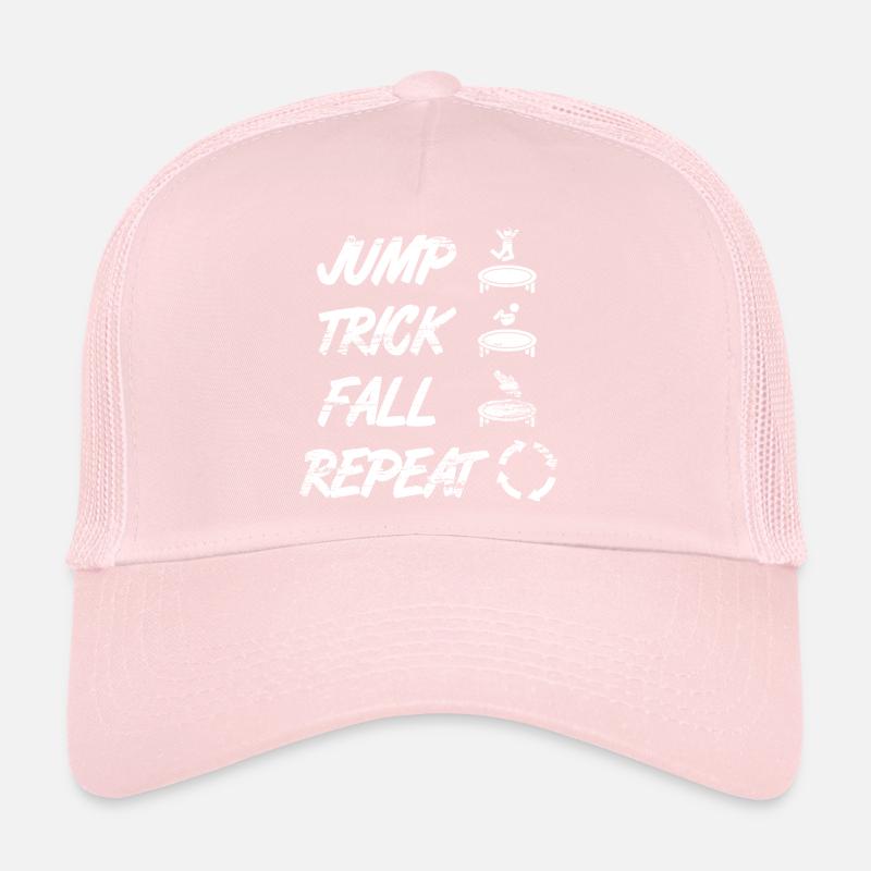 Slogan du trampoline Casquette trucker 