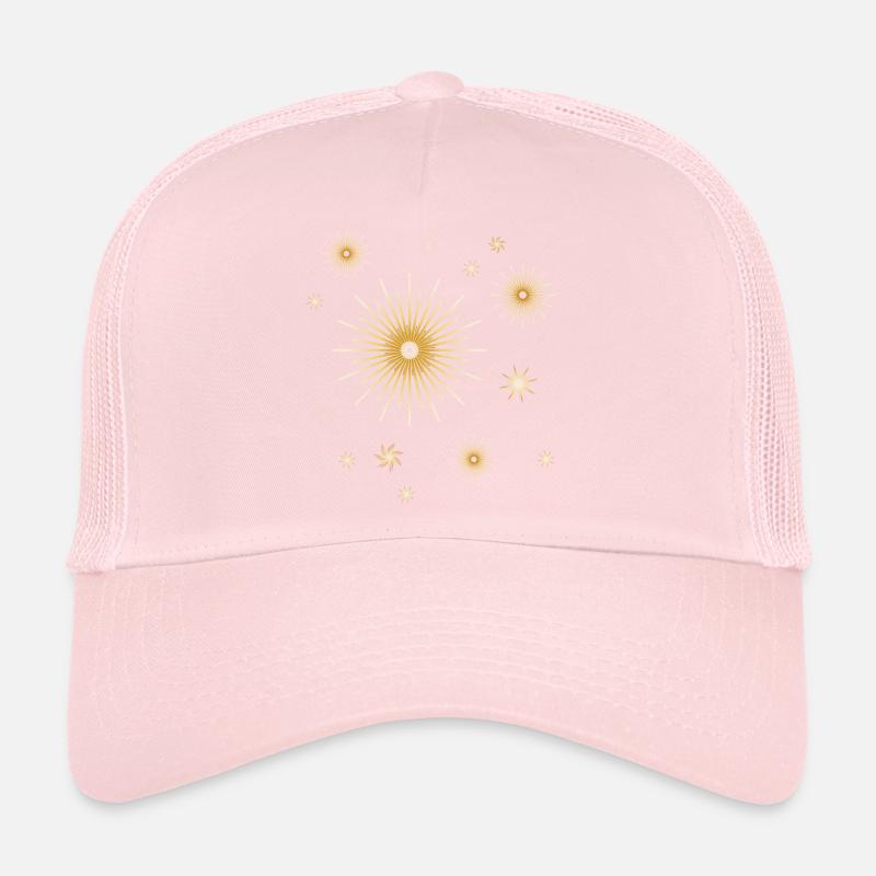de belles étoiles brillantes pour Noël Casquette trucker 