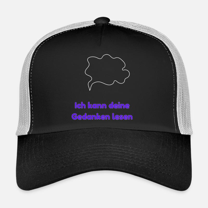 Je peux lire dans tes pensées Casquette trucker 