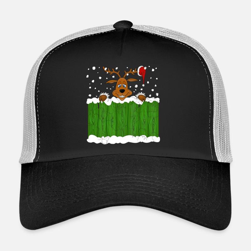 Weihnachten mit einem Rentier Trucker Cap