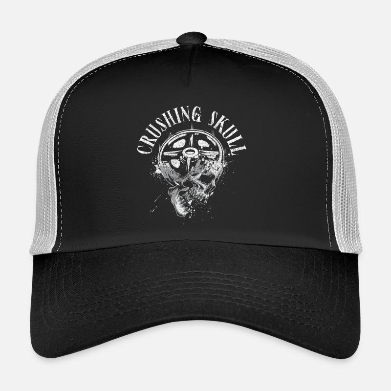 Crushing Skull Powerlifting Trucker Cap
